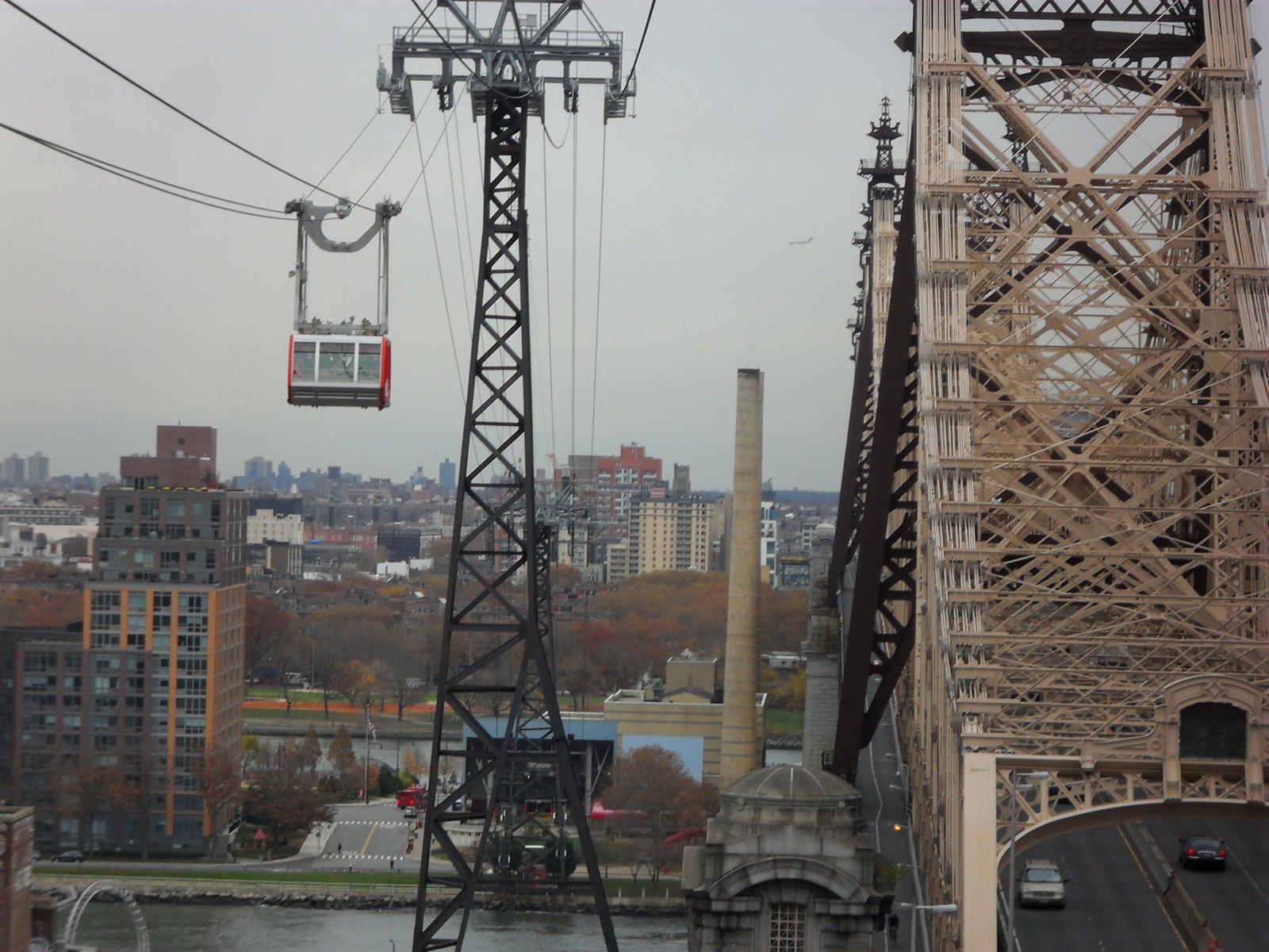 Funk in der Seilbahn - Personengondel New York